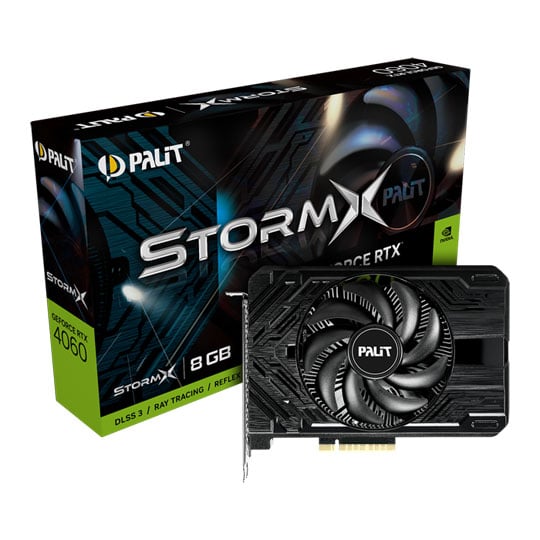 Palit NVIDIA GeForce RTX 4060 StormX 8GB Ada Lovelace Graphics Card  LN137866 - NE64060019P1-1070F | SCAN UK