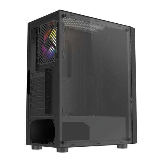 CiT Galaxy Mid-Tower Windowed Black PC Gaming Case LN138334 - CIT ...