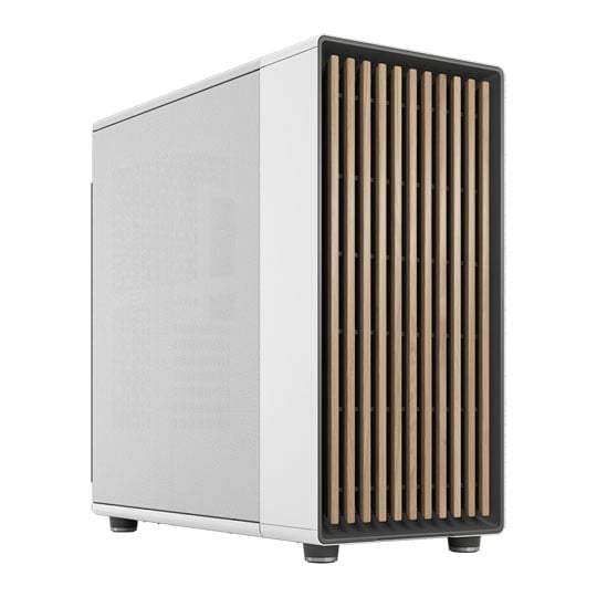 Fractal North XL Chalk White Mesh Side Panel Mid Tower PC Case LN143170 ...