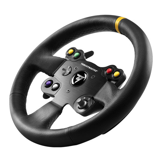 Thrustmaster TM Leather 28 GT Wheel Add-On for PC/PlayStation/Xbox LN143193  - THM-LEATH28GT | SCAN UK