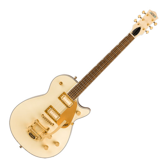 Gretsch - Electromatic Pristine LTD Jet Single-Cut with Bigsby, White Gold,  HH, Non-Locking Trem