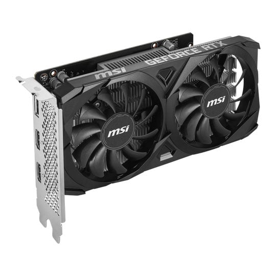 MSI NVIDIA GeForce RTX 3050 6GB VENTUS 2X OC Ampere Graphics Card LN144923  - GeForce RTX 3050 VENTUS 2X 6G OC | SCAN UK