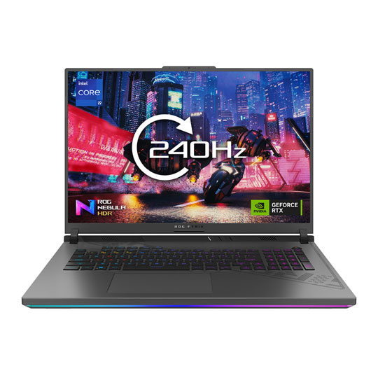 Refurbished - ASUS ROG Strix G18 G814JI-N6070W QHD+ 240Hz 13th Gen Intel i9  RTX 4070 Gaming Laptop LN145449 | SCAN UK