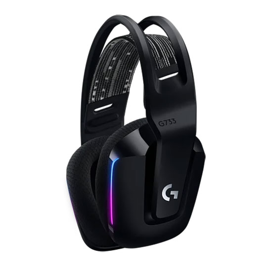 Logitech G733 LIGHTSPEED Wireless Wired Gaming Headset 7.1Ch Virtual Surround PC MAC Console