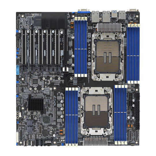 Asus Intel Z13PE-D16 Dual 5th Gen Xeon EATX Sever Motherboard LN147828 ...