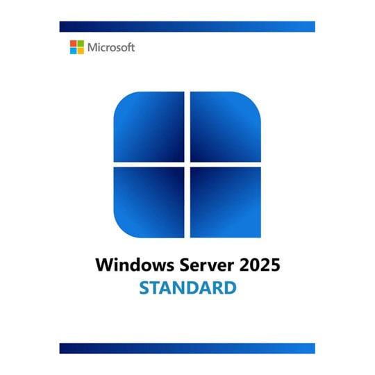 Windows Server 2025 Standard 16 Core Additional POS License Medialess