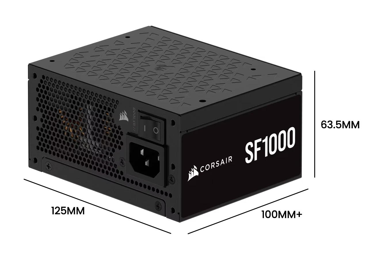 SFX PSU Size Diagram